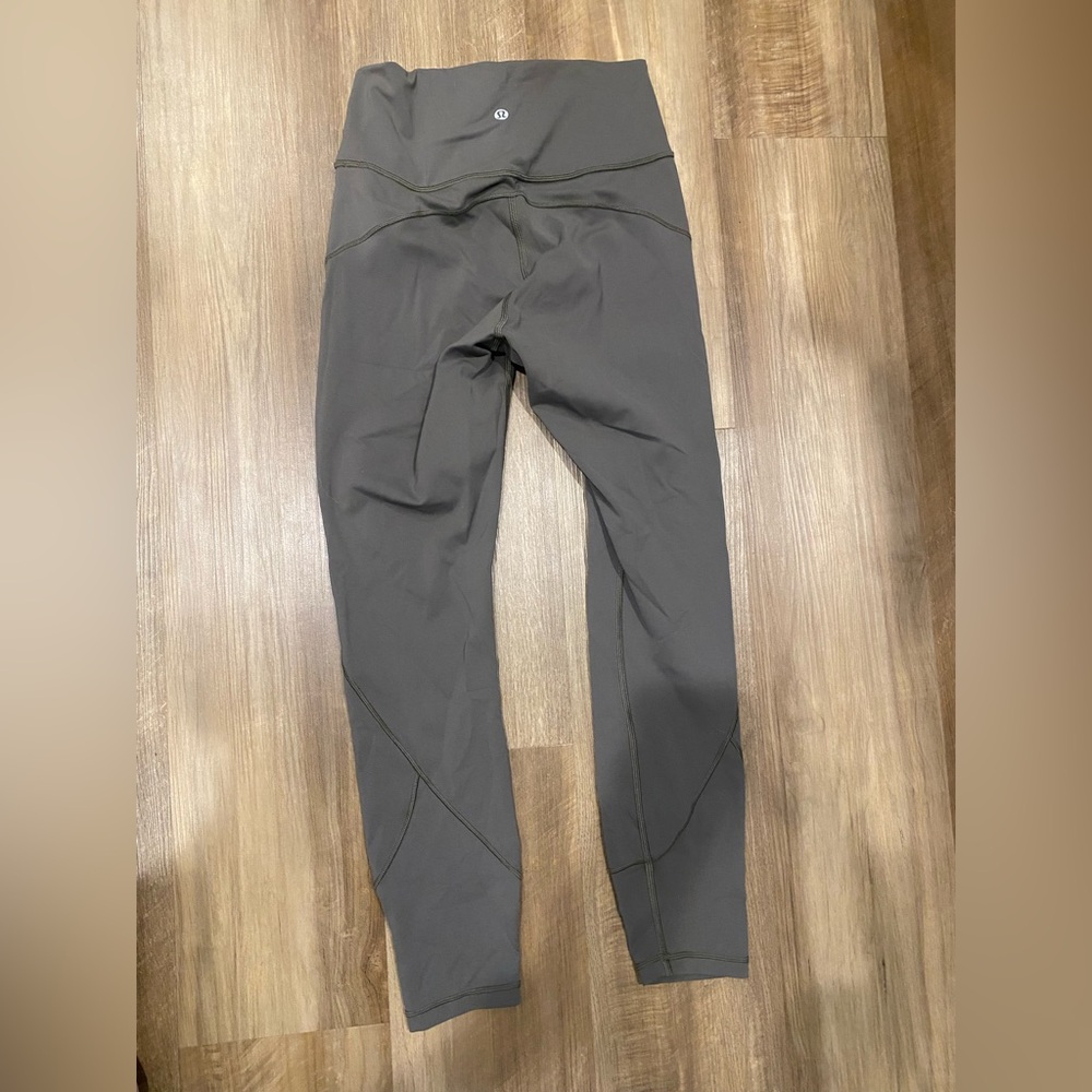 Olive green Lululemon Leggings